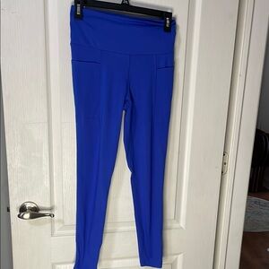 Danskin Now Blue Leggings Athletic Fit